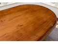 Stunning Woodland Furniture Double Pedestal Oval Dining Table