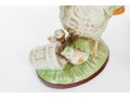 Trio Of Majolica Style Ceramic Roosters