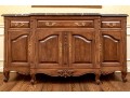 Bau Furniture Marble Top Sideboard