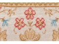Pretty Wool Pink, Blue, And Beige Area Rug (11'10