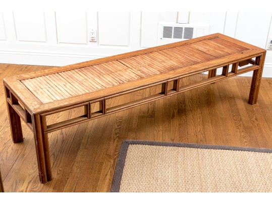 Antique Chinese Wood Opium Bed