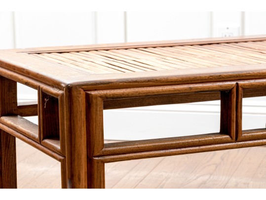 Antique Chinese Wood Opium Bed