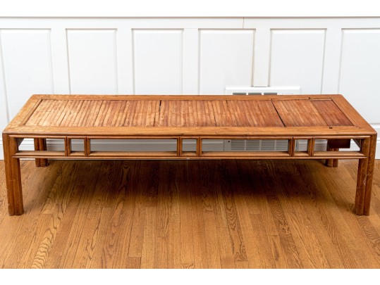 Antique Chinese Wood Opium Bed