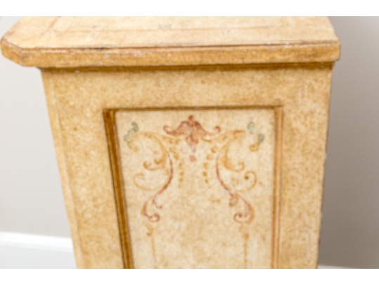 Handsome Italian Baroque Style Painted Cabinet