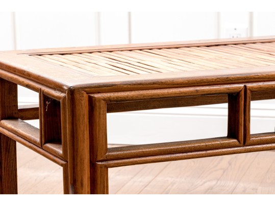 Antique Chinese Wood Opium Bed