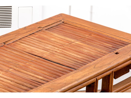 Antique Chinese Wood Opium Bed