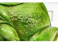 Massive Italian Hand-Painted Terracotta Frog
