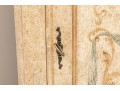 Handsome Italian Baroque Style Painted Cabinet