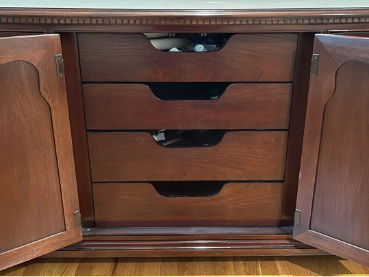 Thomasville Cherry Chippendale 12 Drawer Dresser
