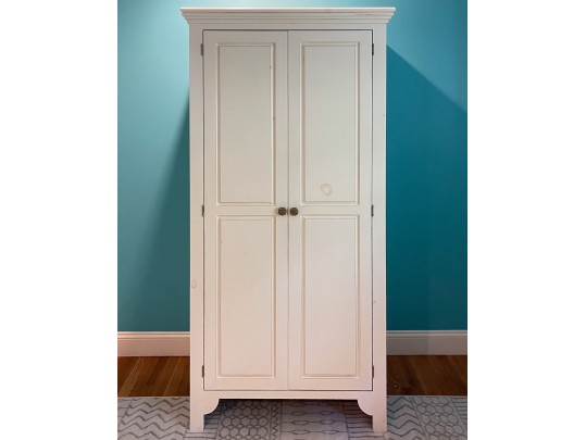Paint Finished Pine Armoire (paint Project)