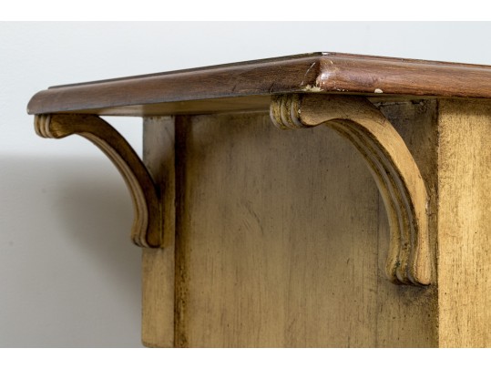 Paint Finished Provincial Style Console Table
