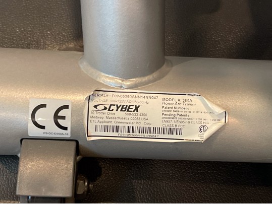 Cyber Arc Trainer Elliptical Machine