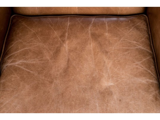 Bernhardt Pair Of Luxurious Reclining Leather Upholstered Lounge Chairs