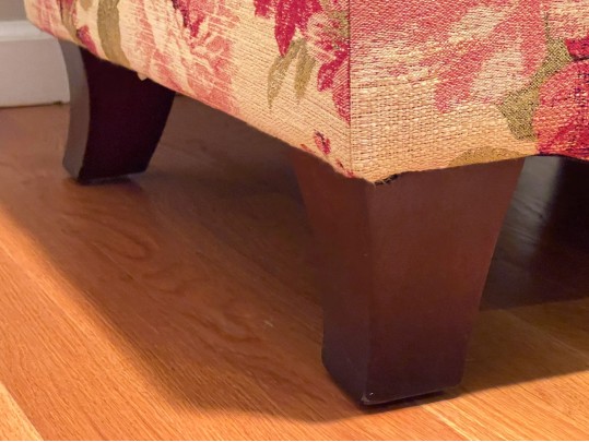 Victorian Chic Floral Upholstered Accent Lounge Chair
