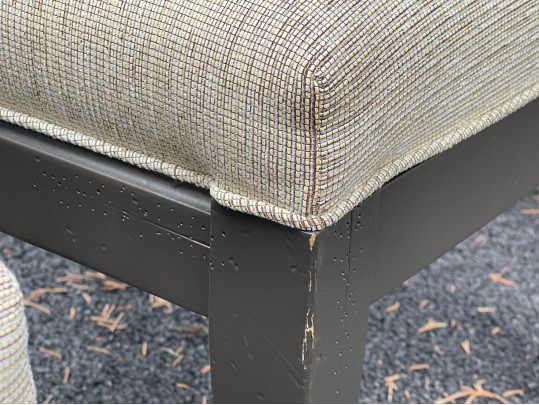 Set Of Six Stanley Wayfarer Style Dining Chairs