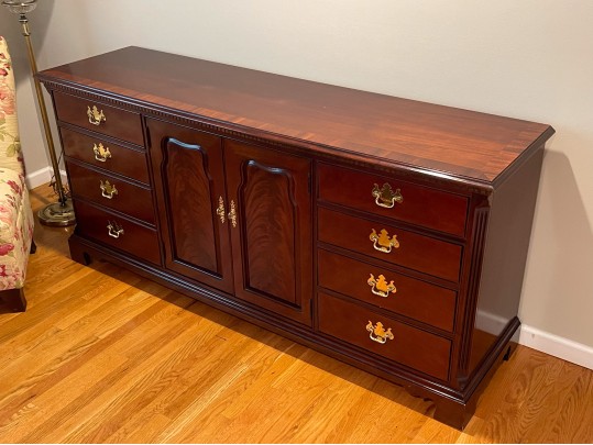 Thomasville Cherry Chippendale 12 Drawer Dresser
