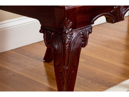 Quality Set Of Eight Mahogany Chippendale Style Dining Chairs