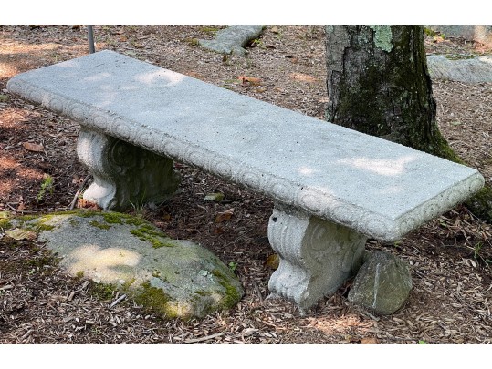 Handsome Concrete Bench