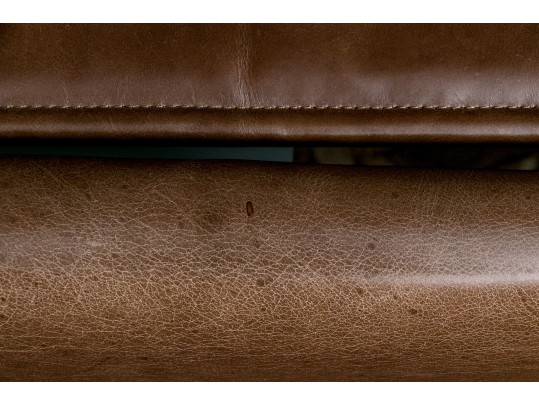 Bernhardt Pair Of Luxurious Reclining Leather Upholstered Lounge Chairs