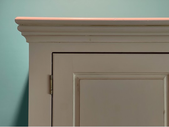 Paint Finished Pine Armoire (paint Project)