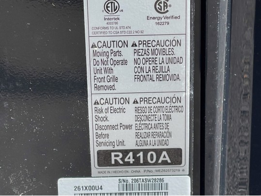 LG Dehumidifier