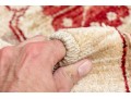 Hand Knotted Wool Oushak Style Carpet, 15'-7
