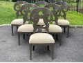 Set Of Six Stanley Wayfarer Style Dining Chairs