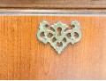 Stunning American Drew Cherry Chippendale Style Media Armoire