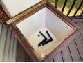 Smith & Hawkin Teak Covered Cooler With Draining Spout