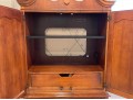 Stunning American Drew Cherry Chippendale Style Media Armoire