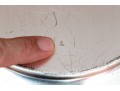 Gorham Brass Two Handled Serving Tray With Tarnish Resistant Silverplated Bowl