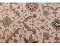 Hand Knotted Wool Flat Weave Indo-Persian Heriz Carpet, 14' X 10'