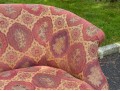 Stylish Art Deco Style Down Upholstered Settee 