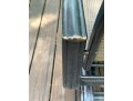 Set Of Four Sunbrella Outdoor Glider Armchairs