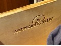 Stunning American Drew Cherry Chippendale Style Media Armoire