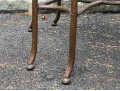 Chinoiserie Faux Bois Gilded Iron And Tole Cocktail Table, Likely Maitland-Smith