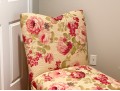 Victorian Chic Floral Upholstered Accent Lounge Chair