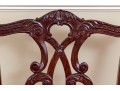 Quality Set Of Eight Mahogany Chippendale Style Dining Chairs
