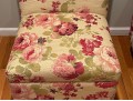 Victorian Chic Floral Upholstered Accent Lounge Chair