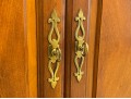 Stunning American Drew Cherry Chippendale Style Media Armoire