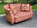 Stylish Art Deco Style Down Upholstered Settee 