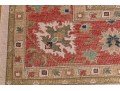 Hand Knotted Wool Flat Weave Indo-Persian Heriz Carpet, 14' X 10'