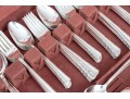 Holmes & Edwards Silver Plated Flatware Service With Storage Case
