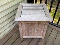Smith & Hawkin Teak Covered Cooler With Draining Spout