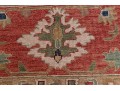 Hand Knotted Wool Flat Weave Indo-Persian Heriz Carpet, 14' X 10'
