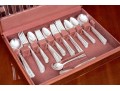Holmes & Edwards Silver Plated Flatware Service With Storage Case