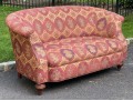 Stylish Art Deco Style Down Upholstered Settee 