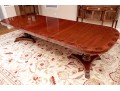 Kindel Furniture Regency Mahogany Double Pedestal Extension Dining Table