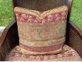 Persnickety British Colonial Style Caned Armchair