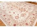 Hand Knotted Wool Oushak Style Carpet, 15'-7